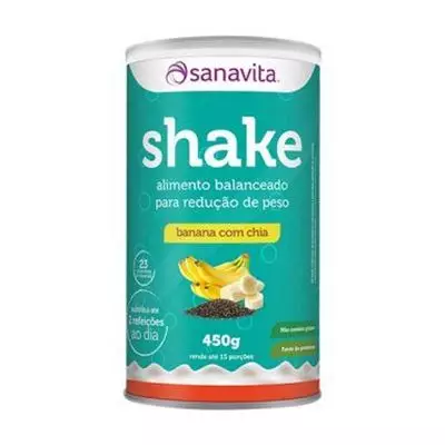 Imagem de Sanafit Shape Banana Chia E Linhaça 450g Sanavita