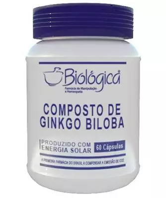 Imagem de Composto De Ginkgo Biloba 60 Cápsulas