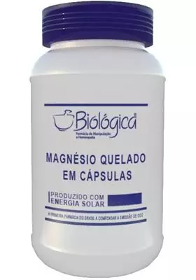 Imagem de Magnésio Quelato 200mg 60 Doses