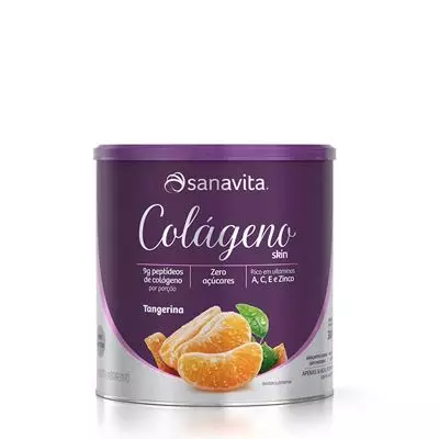 Imagem de Colágeno Tangerina 300g Sanavita