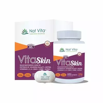 Imagem de Vita Skin Nat Vita Tangerina /gengibre 60 Un 120g