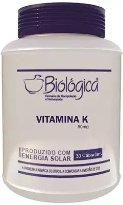 Imagem de Vitamina K 50 McG 30 Capsulas
