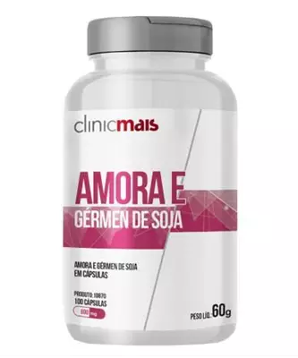 Imagem de Amora E Gérmen Soja 100 Cápsulas 600mg Chamais