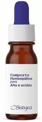 Imagem de Composto homeopático afta/acidez 30ml